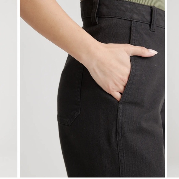 Organic Stretch Cotton Twill Barrel Pants 8 - Picture 12 of 12